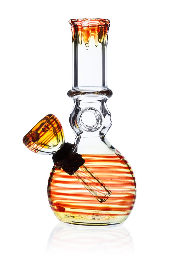 Pocket Sized Red Bong 4.3 inch